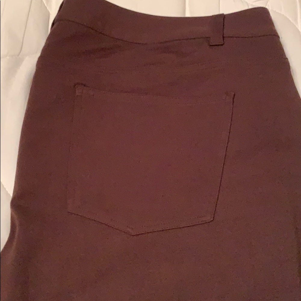 Brown dress pants